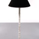 White Marble floor lamp Regency Italy 1970s