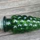 Small bubbled glass decanter from empoli -vintage rare made in italy, glassware 1970s/80s