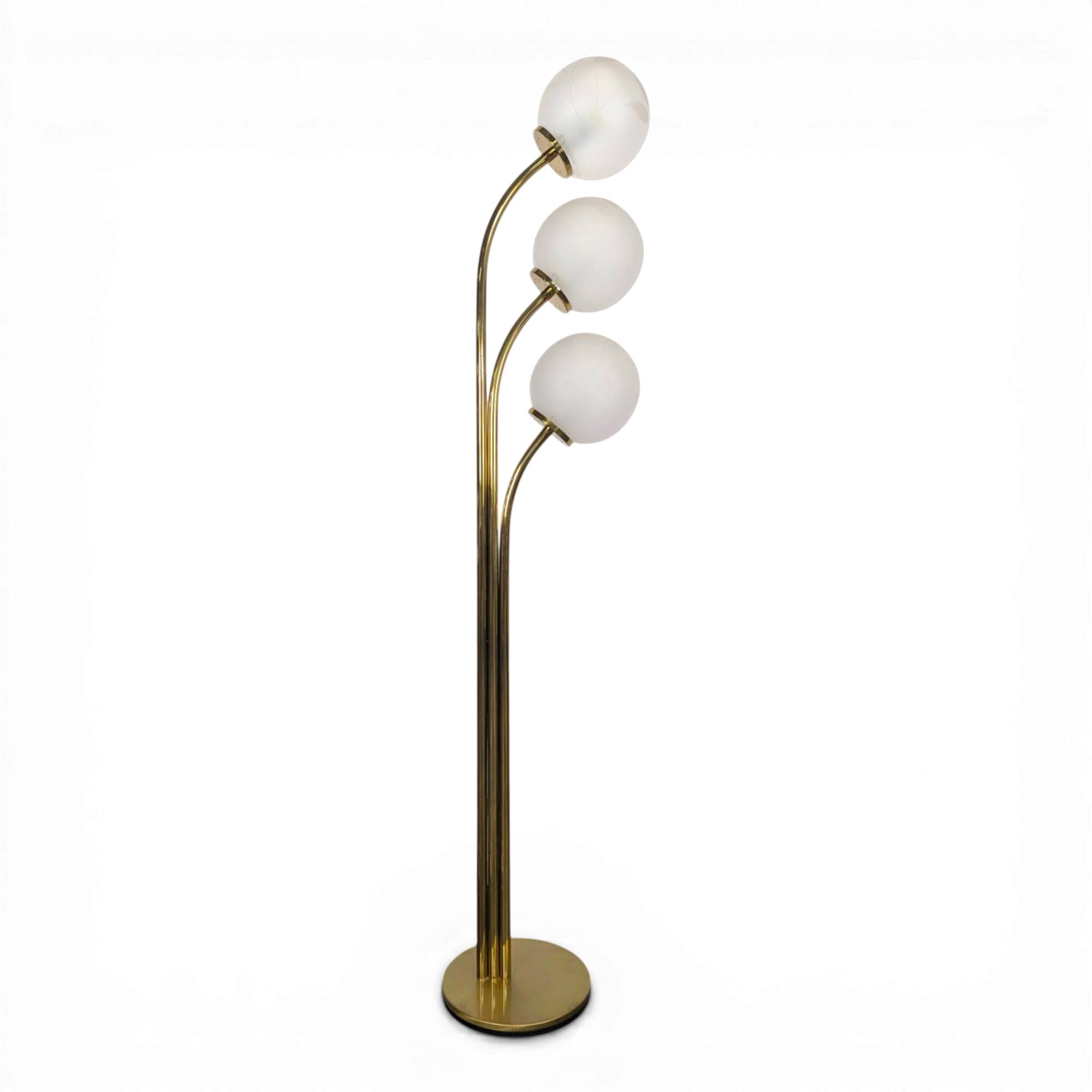 1980s Italian design ball floor lamp