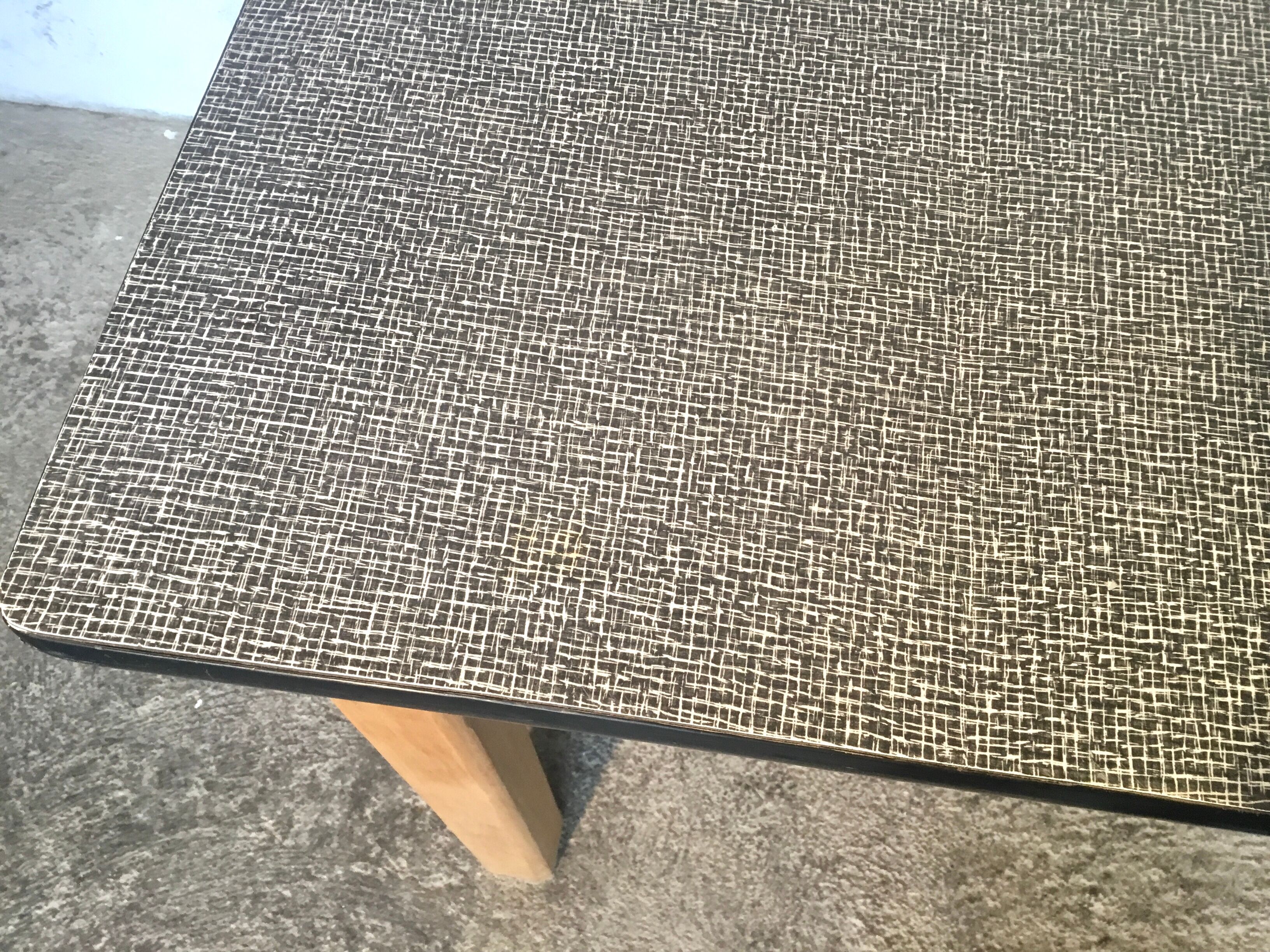 Farmhouse table with formica top 200 cm - 1950