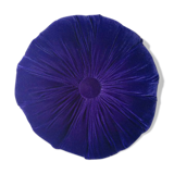 Night blue round cushion