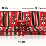 Red Floor Couch
