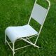 Chaise de solarium métal Design 1960