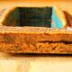 Miroir en céramique vintage années 50 60  Les Argonautes 13x16cm