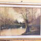Paysage de Marotta, huile sur toile, fin du XXe siècle