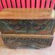 19th century merchant's chest on wheels, Indénosie, Madura island