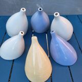 Series 6 leaning vases Botero