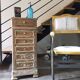 Solid wood storage unit