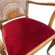 Fauteuil vintage en bois / une place / fauteuil lounge baroque