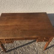 Bureau en chêne massif époque Art Déco