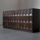 Diamond patterned sideboard - Belgium 1970s