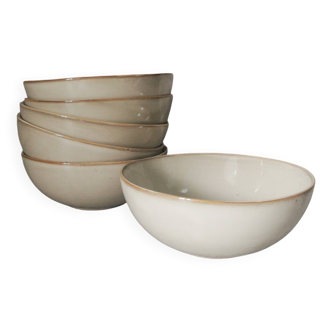 Glazed stoneware bowl