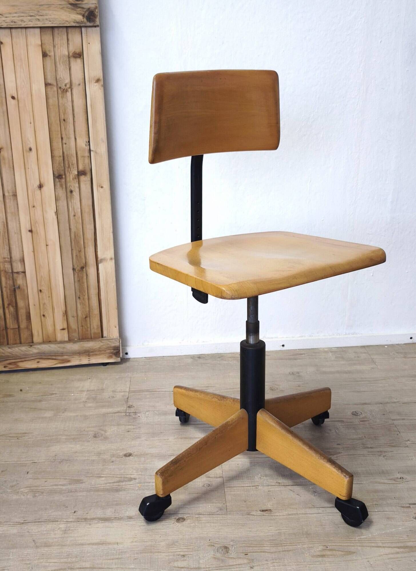 Chaise de bureau Stoll Giroflex / chaise d'architecte, design industriel de