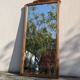 Large 187cm Art Nouveau Mirror, Nancy School, in the Majorelle style