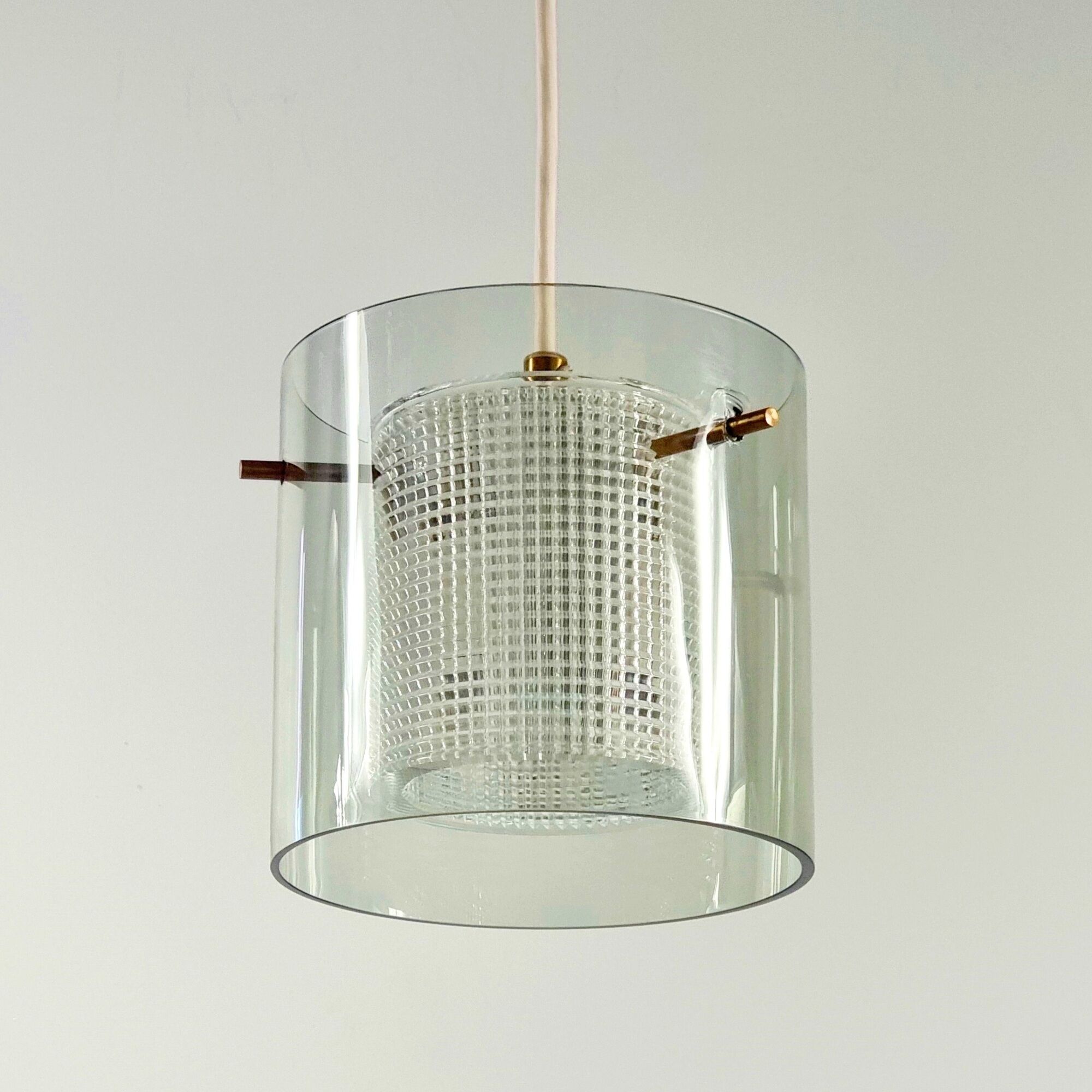 Mid-Century Scandinavian Glass Ceiling Light by Carl Fagerlund for Orrefors, 1960s
