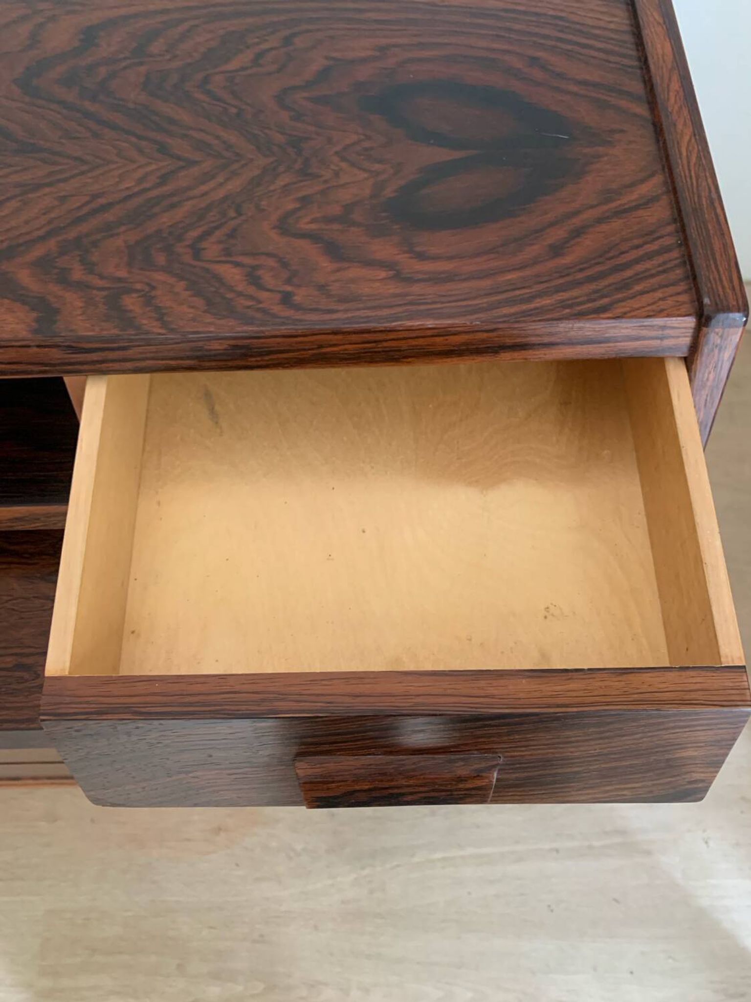 Scandinavian rosewood secretary desk by Arne Wahl Iversen