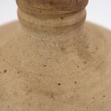 Traditional stoneware jar lamp with a handle, 1950s