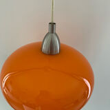 Vintage orange hanging lamp