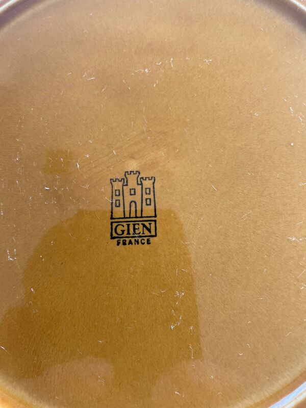 Assiette vintage gien