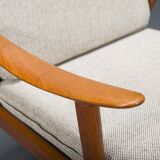 Model 563 Chairs by Fredrik Kayser for Vatne Lenestolfabrikk, Norway, 1960s, Set of 2