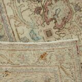1980s 289 cm x 380 cm beige wool carpet