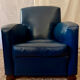 Tabarin Armchair in Leather by Poltrona Frau