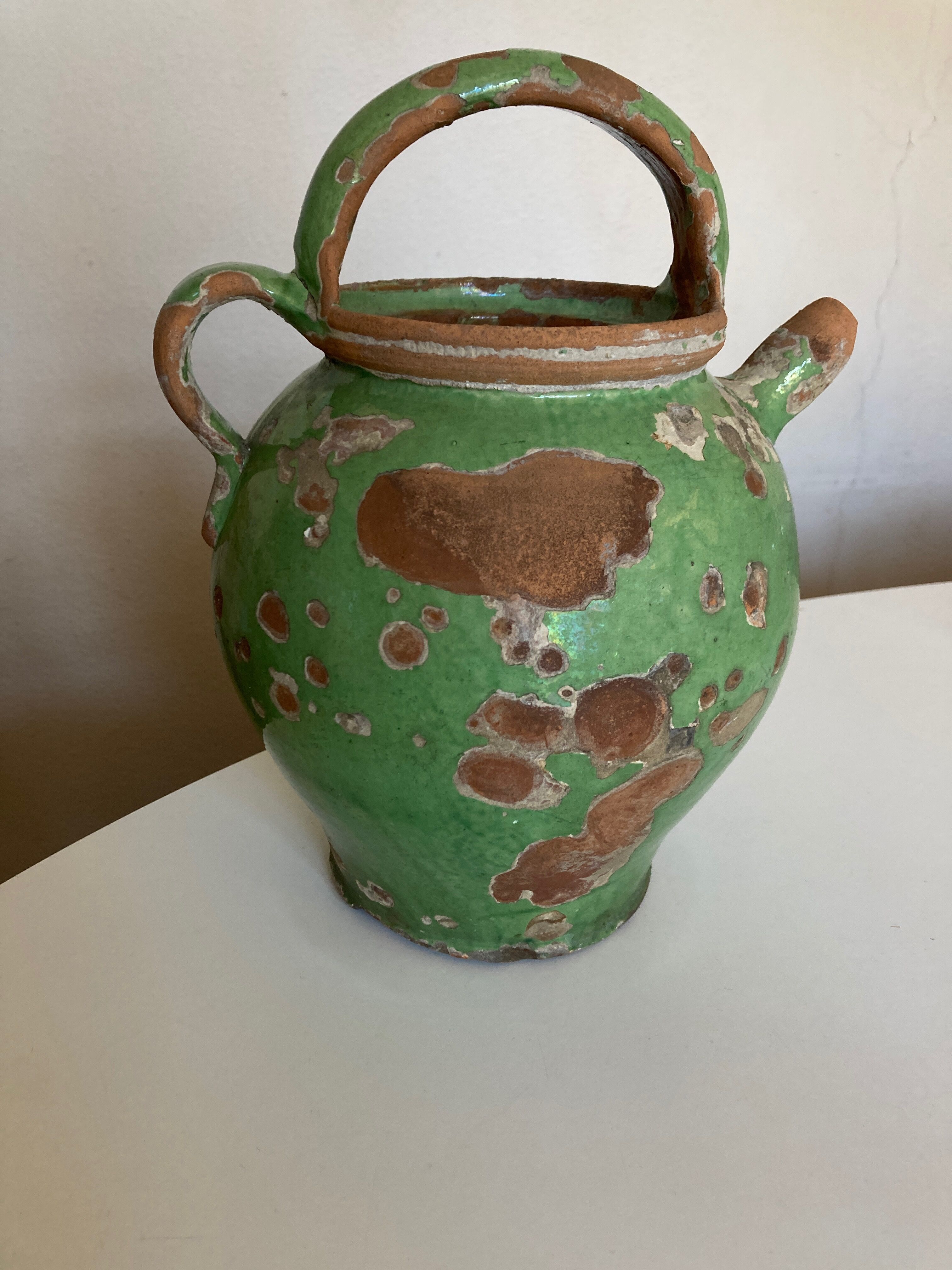 Jarre terre vernissée de Dieulefit 1950