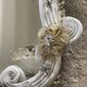 Murano glass mirror wall light