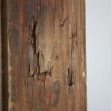 Gilded wooden and stucco frame
