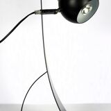 Brilliant black metal house lamp 1990