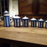 Ensemble en email bleu