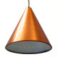 Copper Fog & Murop sixties vintage scandinavian during lamp