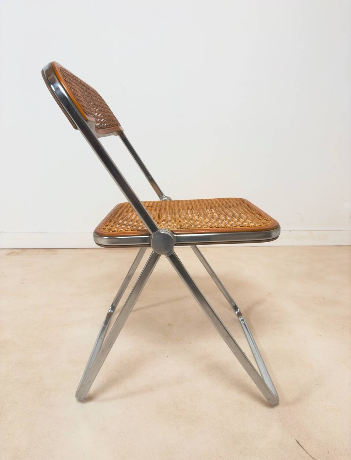 Ensemble de 5 chaises « Plia » par Giancarlo Piretti pour Castelli