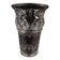 French Art Deco glass vase with cockatoo motif by Verlux