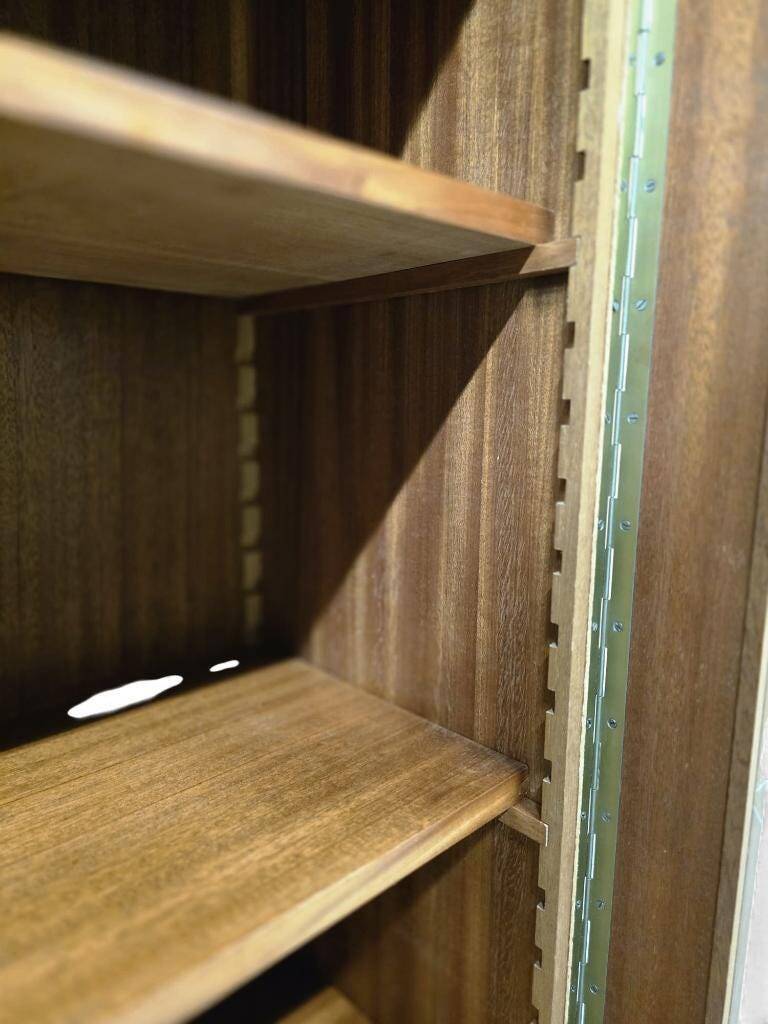 Library / vintage wooden display cabinet