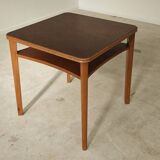 Walnut dining table 1950 Ex Czechoslovakia produced by UP Zavody