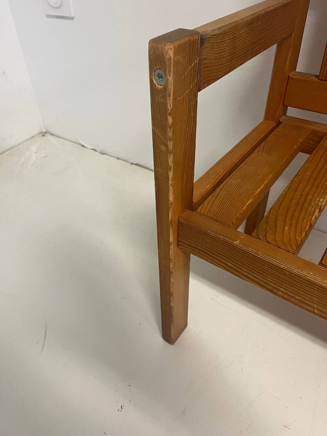 Children's bench and chair