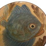 Large vintage ceramic plate - Circa 1970