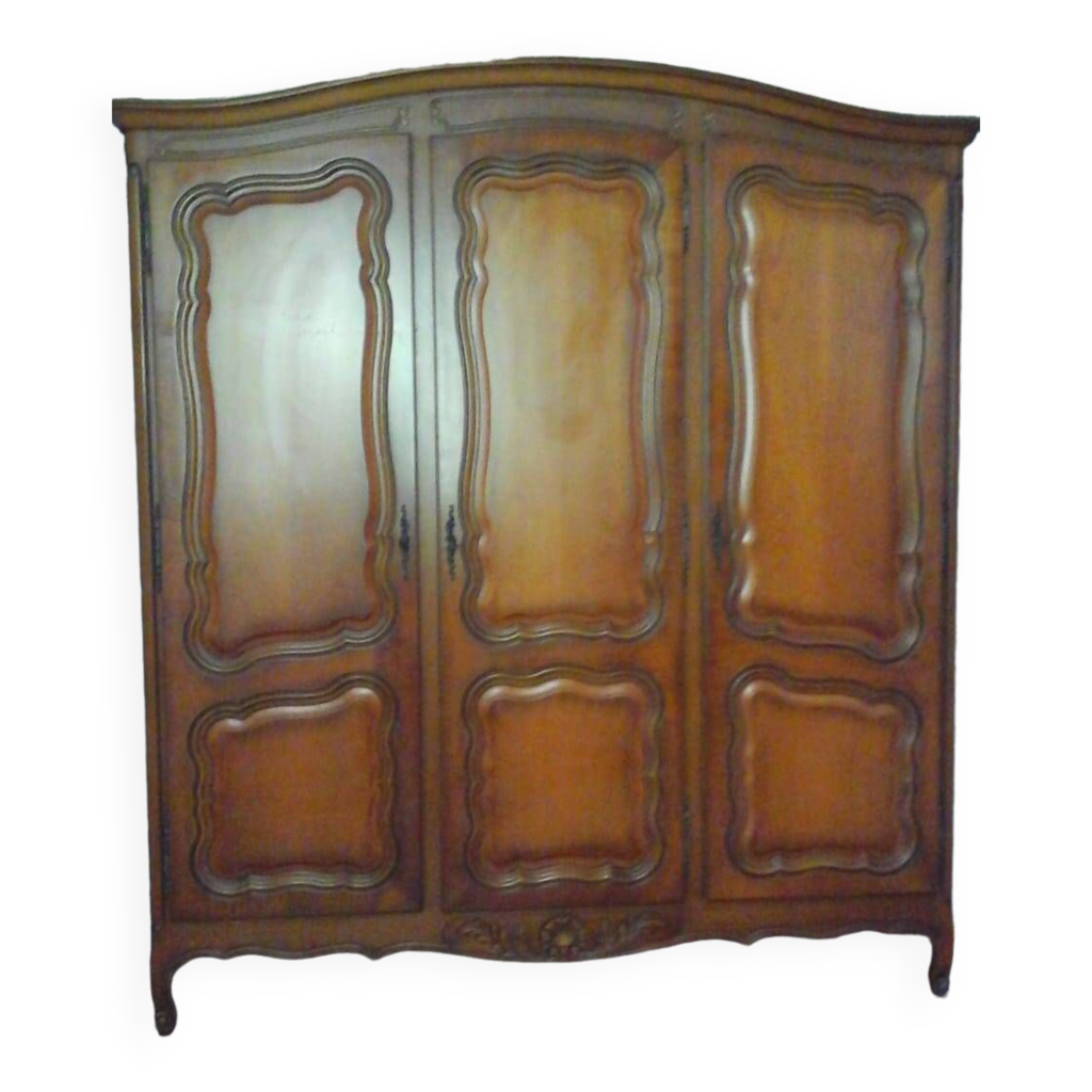 Armoire 3 portes / tablettes et penderie Selency