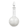 Art Deco carafe, crystal, Sweden, 1950s