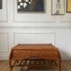 Bamboo and rattan coffee table