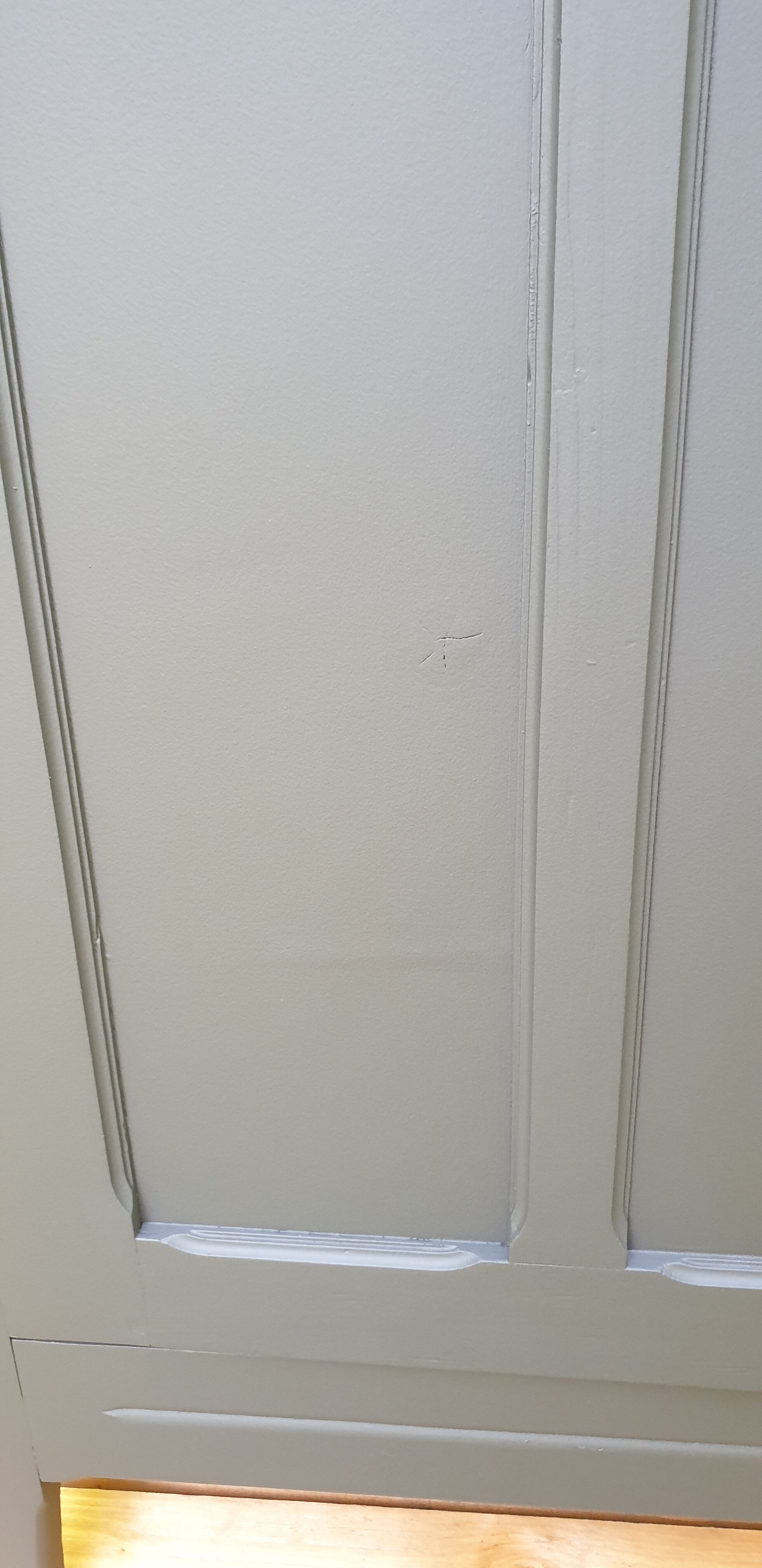 Black parisian wardrobe made of solid wood