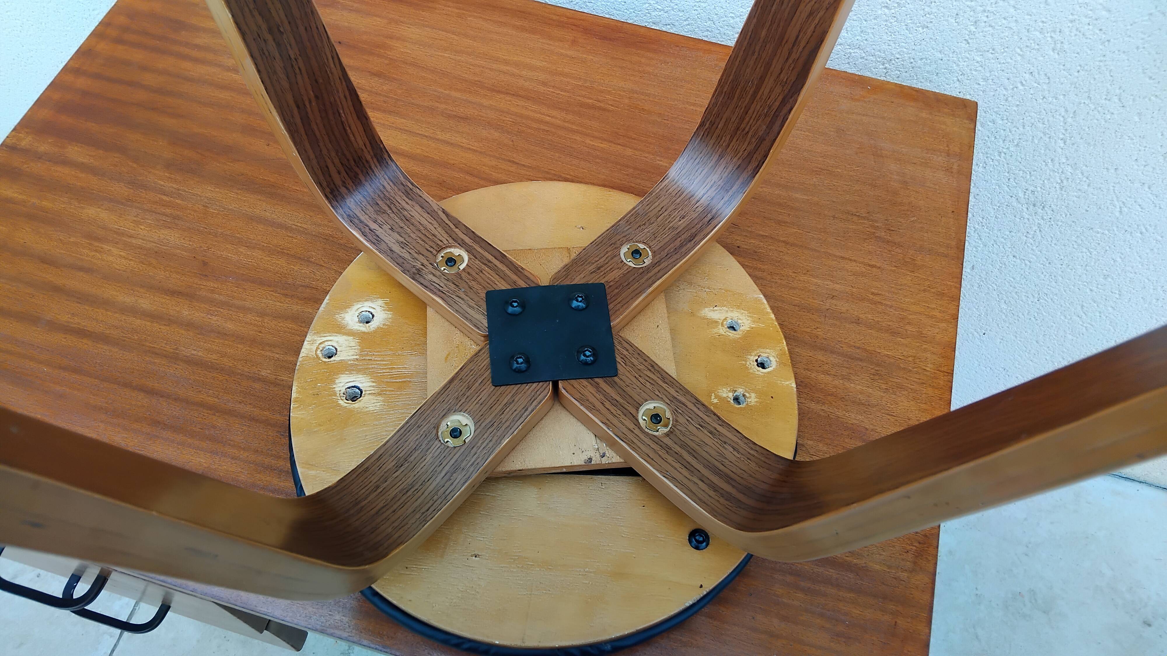 Vintage stool design from the 70s