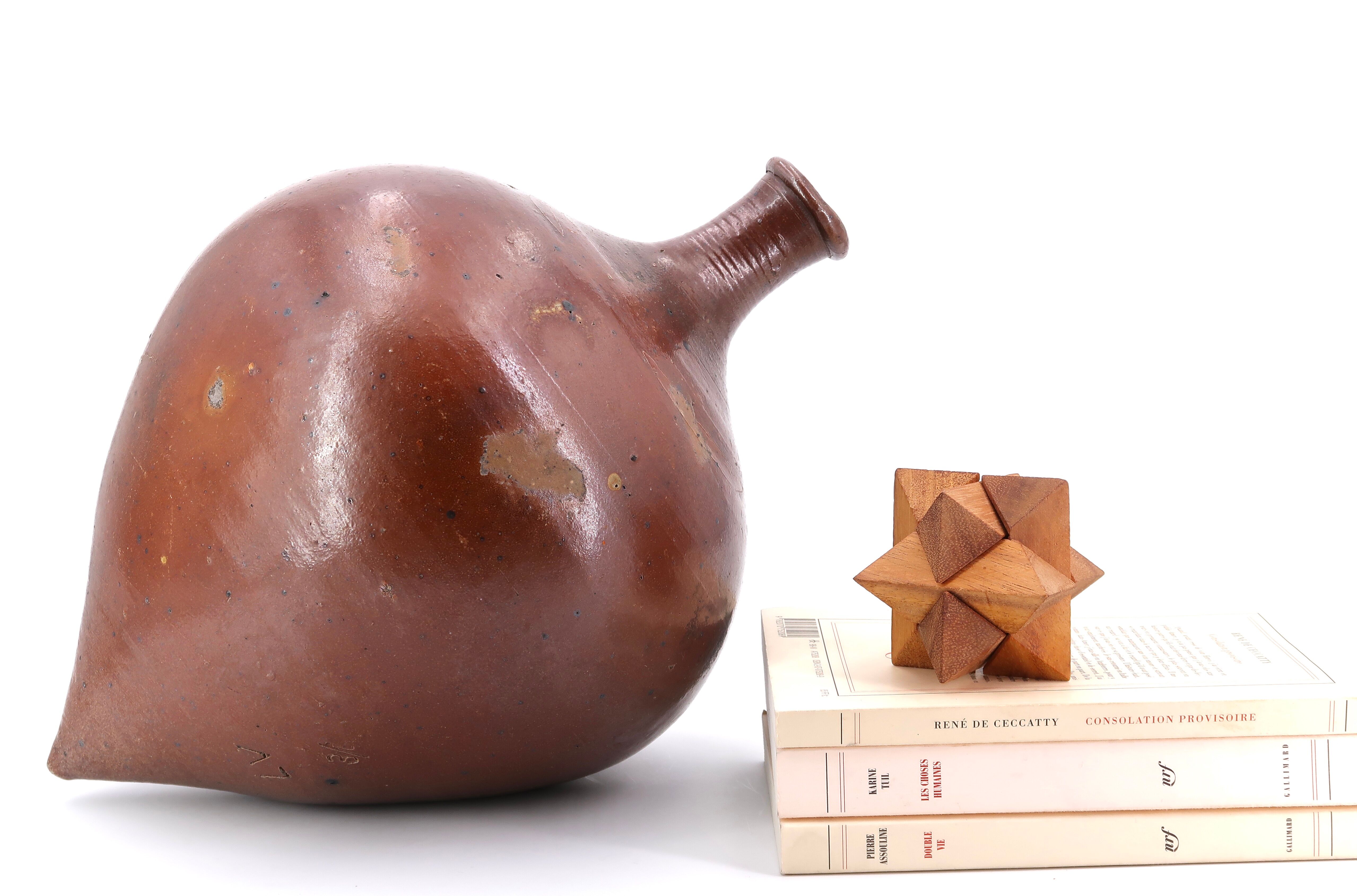 Sandstone top jar 50s