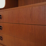 Teak bookcase, Danish design, 1970s, production: Denmark