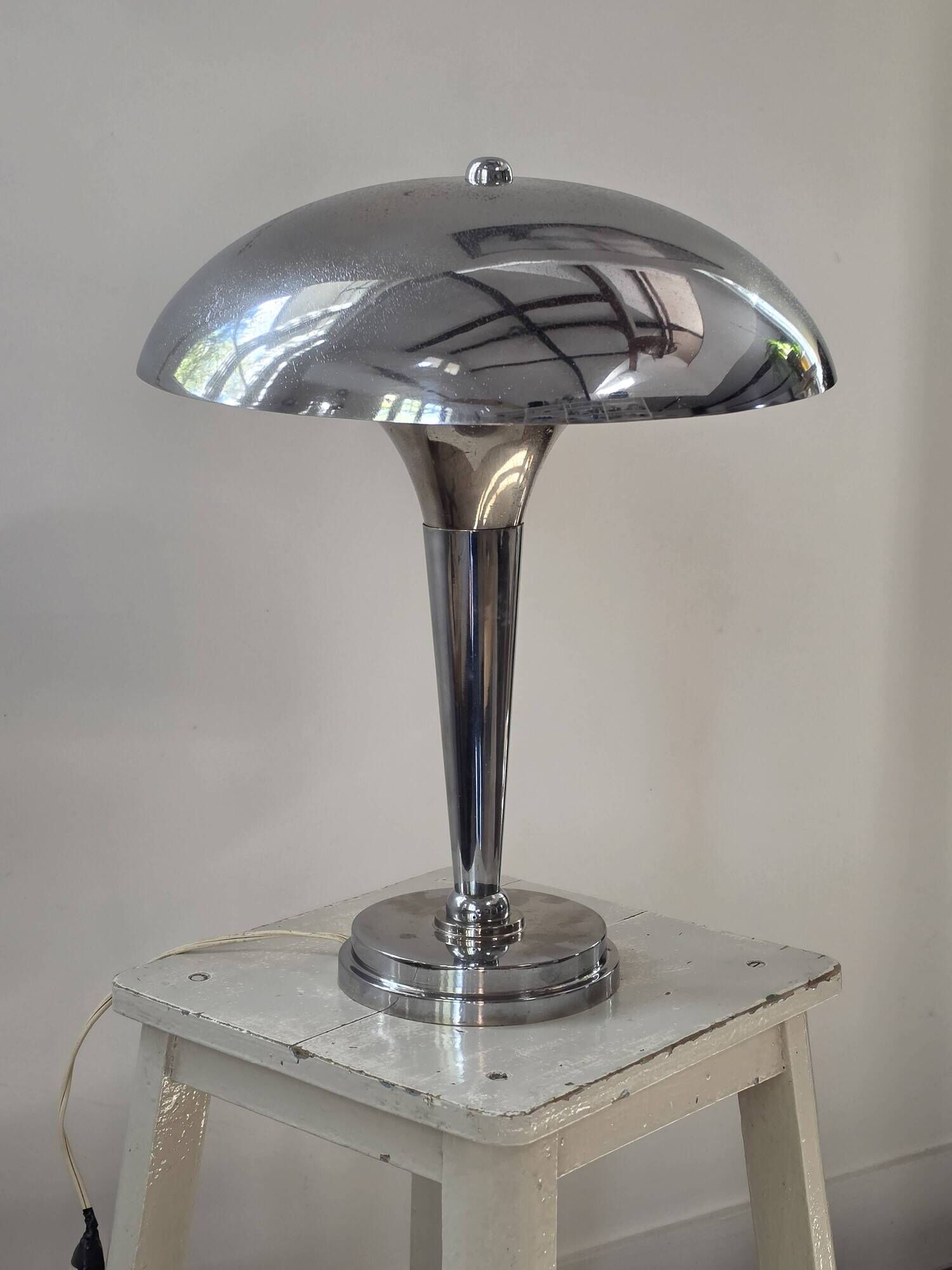 Vintage mushroom table lamp Jean Perzel