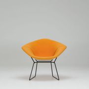 Diamond Chair – Yellow Upholstery - Harry Bertoia