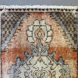 Petit tapis turc vintage 97x51 cm, Short Runner, Tribal, Shabby, Mini Tapis