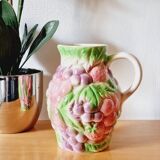 Pastel fruit slip pitcher