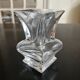 small crystal vase